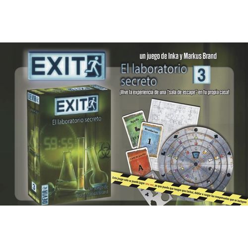 EXIT 3:  EL LABORATORIO SECRETO
