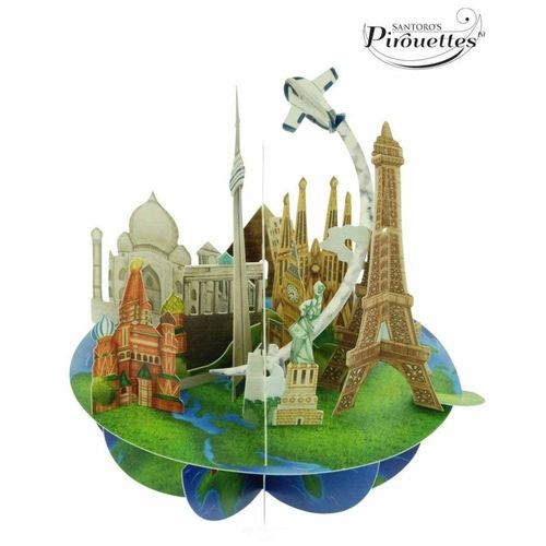 TARJETAS FELICITACION PIROUETES