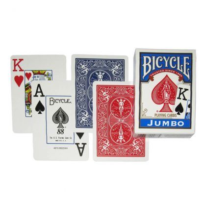 NAIPES POKER BICYCLE JUMBO INDICE GRANDE