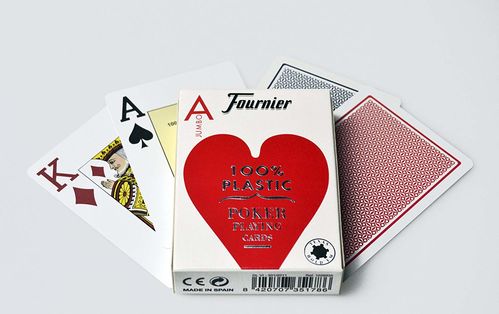 NAIPES POKER PLASTICO FOURNIER