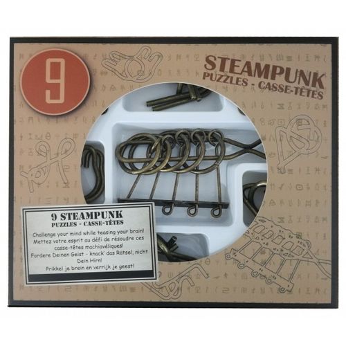 STEAMPUNK PUZZLES SET BRONCE