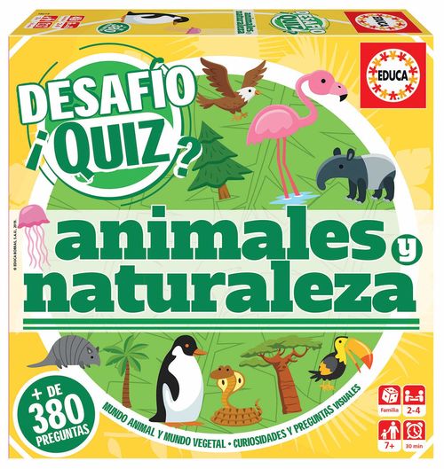 ANIMALES Y NATURALEZA DESAFIO QUIZ