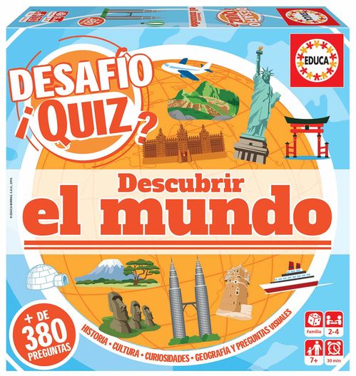 DESCUBRIR EL MUNDO DESAFIO QUIZ