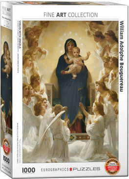 VIRGEN CON ANGELES- BOUGUEREAU