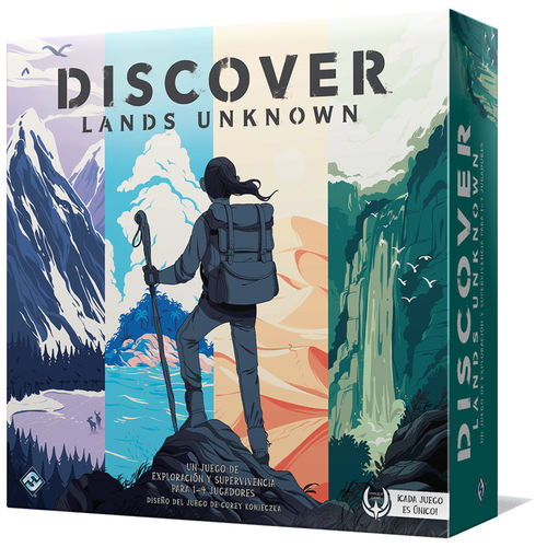 DESCUBRE TIERRAS DESCONOCIDAS - DISCOVER LANDS UNKNOW