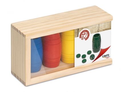 FICHAS PARCHIS MADERA 4J