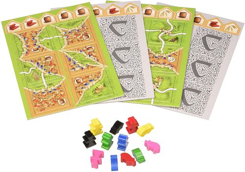 CARCASSONNE  CONSTRUCTORES Y COMERCIANTES