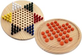 DAMAS CHINAS Y SOLITARIO MADERA SOSTENIBLE