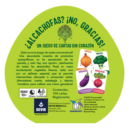 ¿ALCACHOFAS? NO, GRACIAS