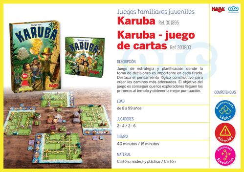 KARUBA JUEGO DE CARTAS