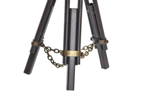 TELESCOPIO DE BRONCE DECORACIÓN