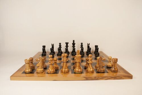 CONJUNTO AJEDREZ OLIVO Nº5