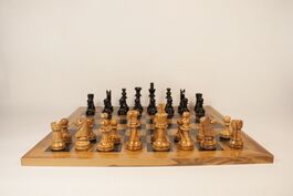 CONJUNTO AJEDREZ OLIVO Nº5