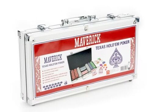 MALETIN POKER 300 FICHAS