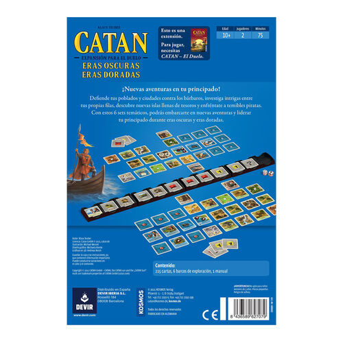 CATAN DUELO EXPANSION ERAS OSCURAS - ERAS DORADAS