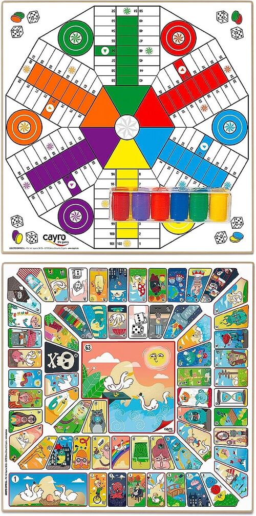 TABLERO PARCHIS-OCA 6J 40 CM