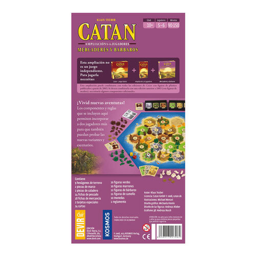 CATAN MERCADERES Y BARB.EXP 5Y6