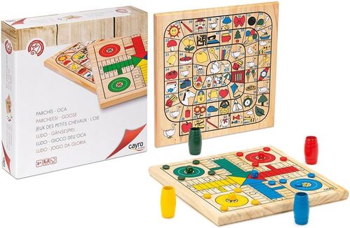 PARCHIS MADERA CON ACC MADERA