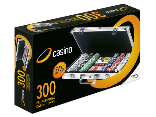 MALETIN POKER 300 FICHAS