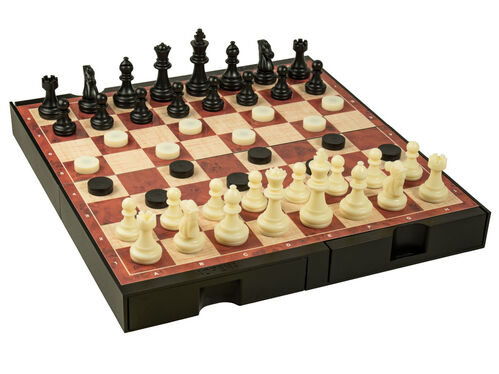 AJEDREZ – DAMAS – BACKGAMMON MAGNÉTICO
