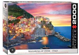 MANAROLA AT DUSK ITALY