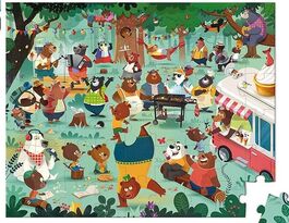 PUZLE DE LA FAMILIA DE OSOS