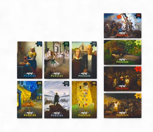MINI PUZZLE OBRAS DE ARTE VOL II